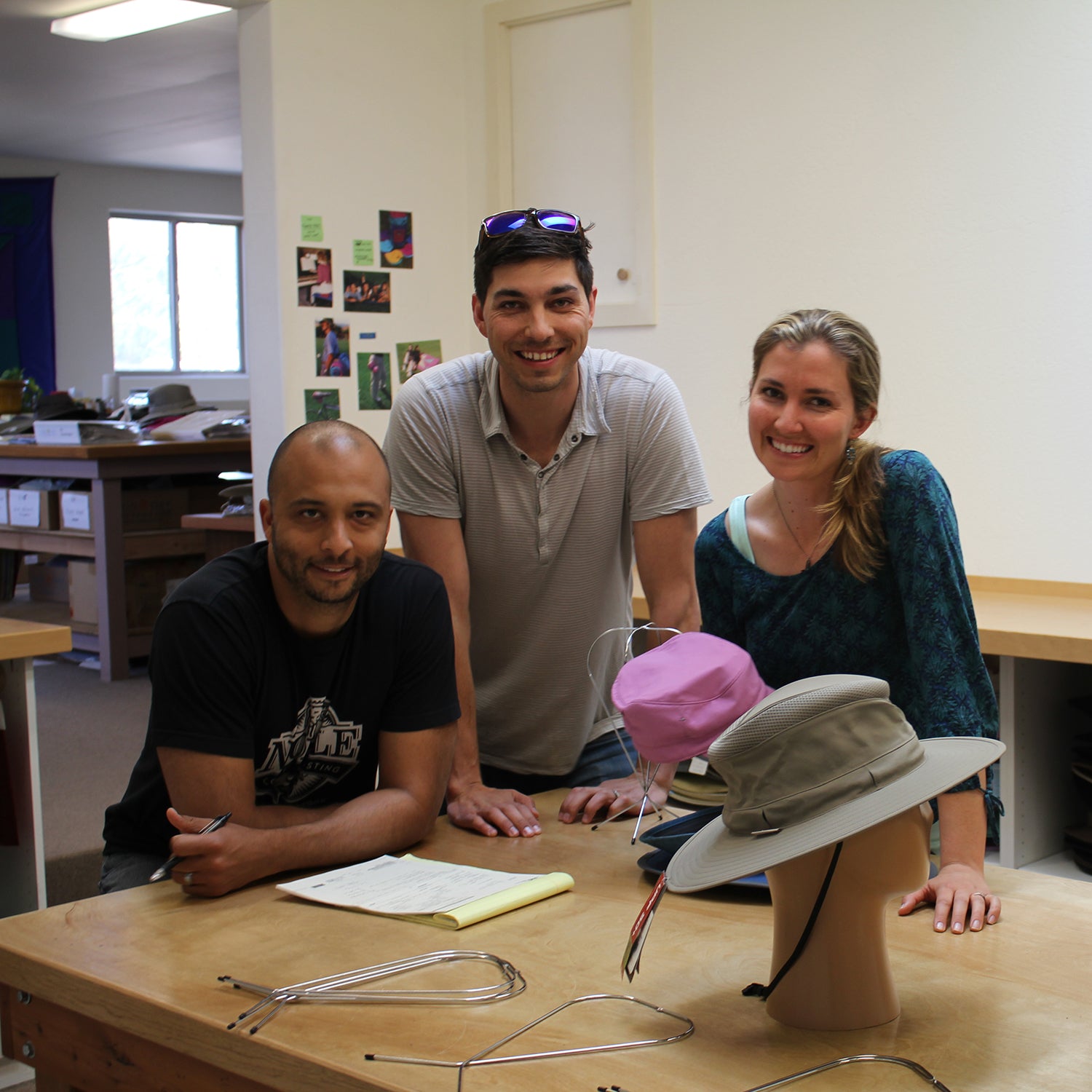 A photo of the second generation of the Lacy family working at Sunday Afternoons.