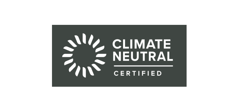A "Climate Neutral" logo